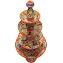 Mexican Talavera Fountain Gloria Orange